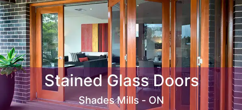 Stained Glass Doors Shades Mills - ON