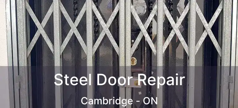  Steel Door Repair Cambridge - ON