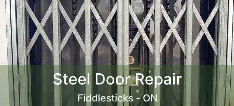  Steel Door Repair Fiddlesticks - ON