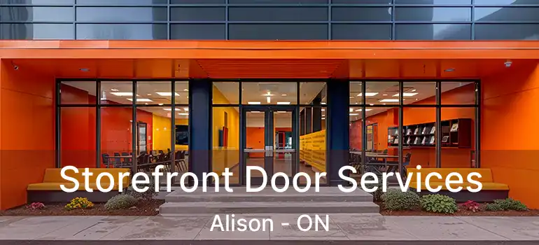  Storefront Door Services Alison - ON