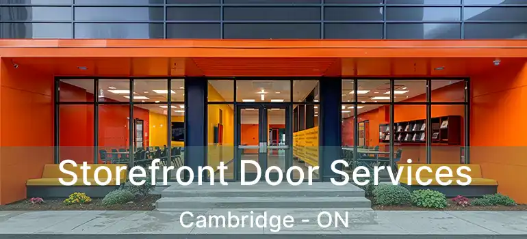  Storefront Door Services Cambridge - ON