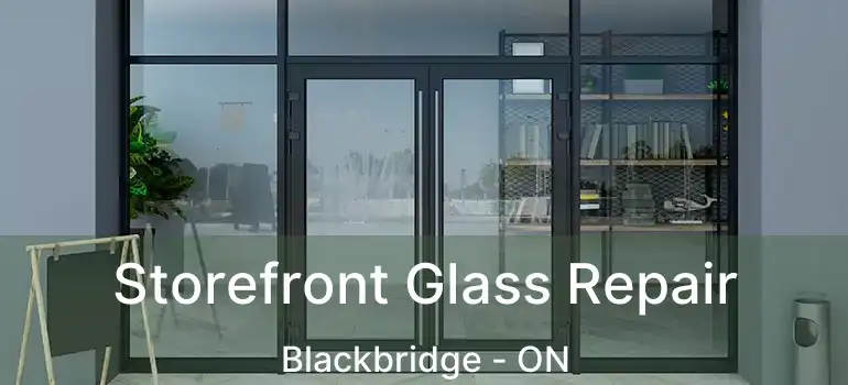  Storefront Glass Repair Blackbridge - ON