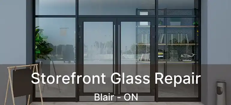  Storefront Glass Repair Blair - ON
