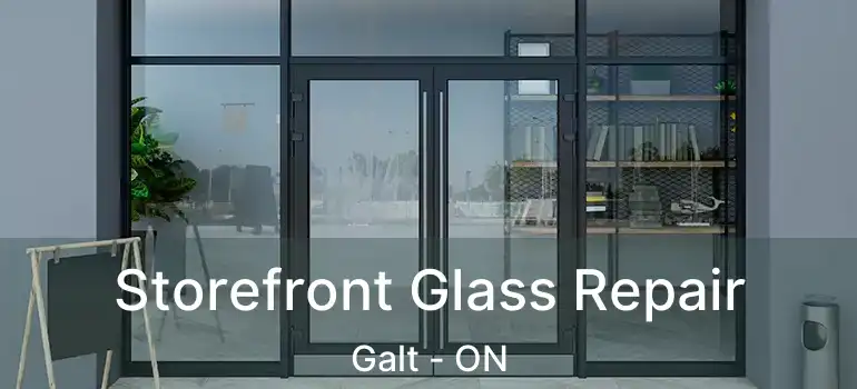  Storefront Glass Repair Galt - ON