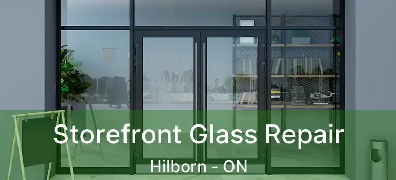 Storefront Glass Repair Hilborn - ON