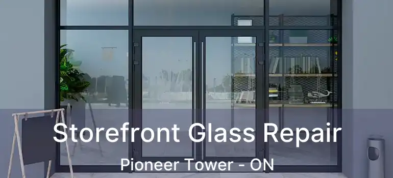  Storefront Glass Repair Pioneer Tower - ON