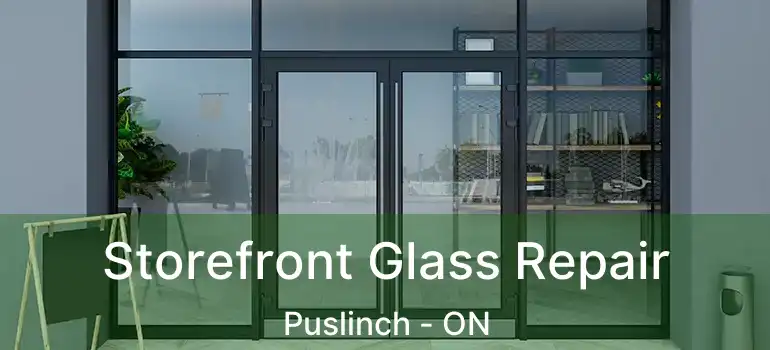  Storefront Glass Repair Puslinch - ON
