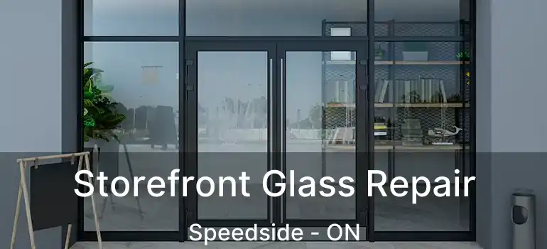  Storefront Glass Repair Speedside - ON