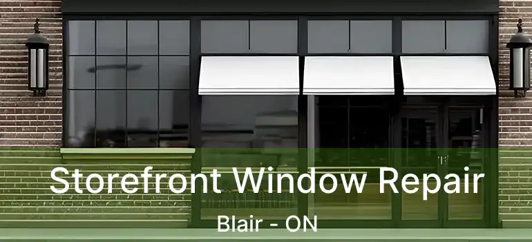  Storefront Window Repair Blair - ON