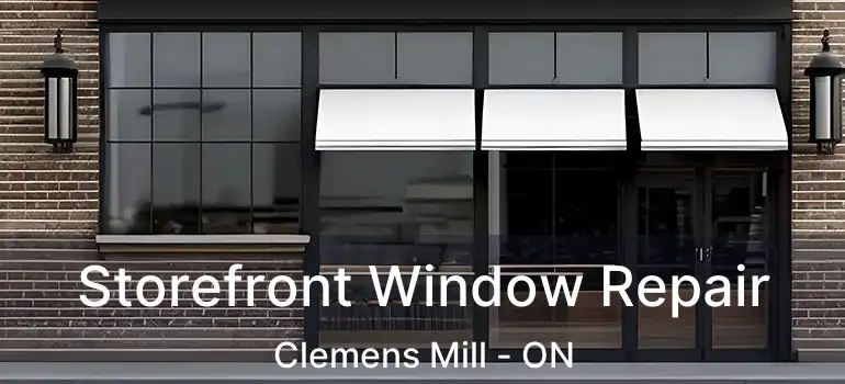 Storefront Window Repair Clemens Mill - ON