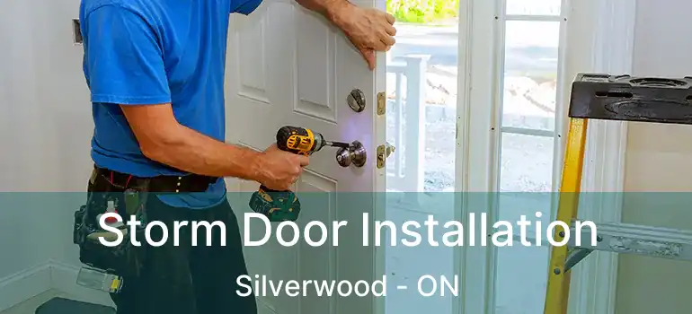 Storm Door Installation Silverwood - ON