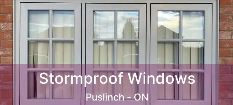  Stormproof Windows Puslinch - ON