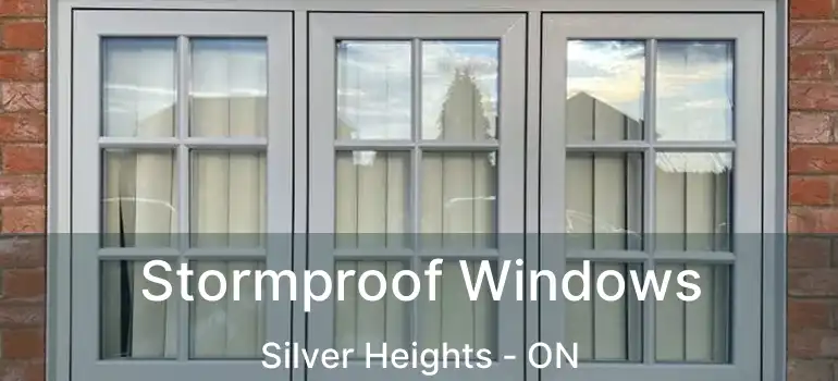  Stormproof Windows Silver Heights - ON