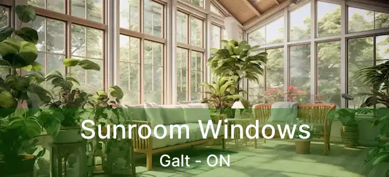  Sunroom Windows Galt - ON