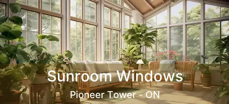  Sunroom Windows Pioneer Tower - ON