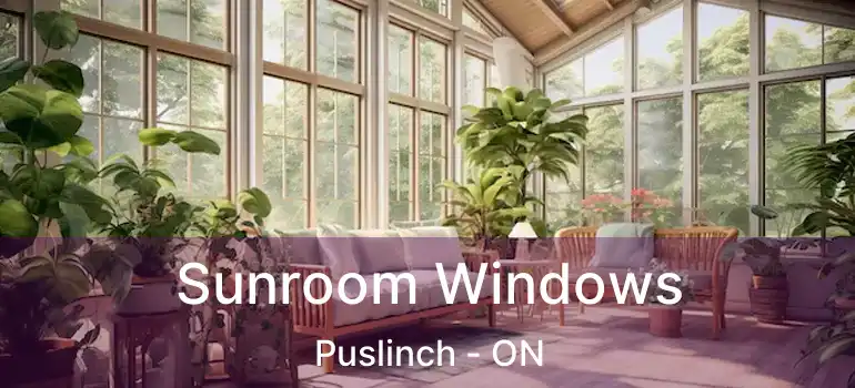  Sunroom Windows Puslinch - ON