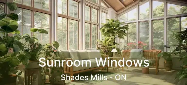  Sunroom Windows Shades Mills - ON