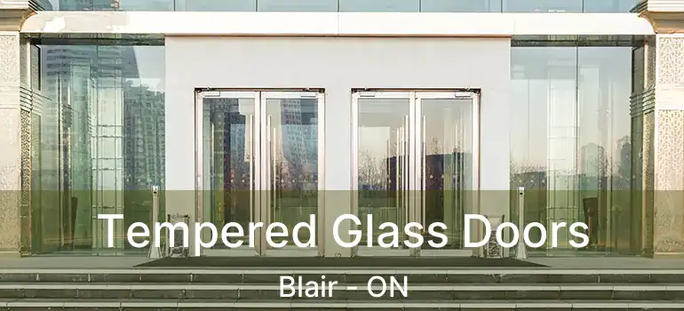  Tempered Glass Doors Blair - ON