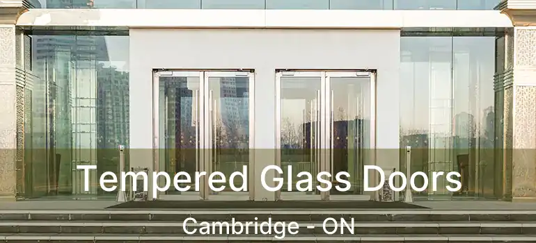  Tempered Glass Doors Cambridge - ON