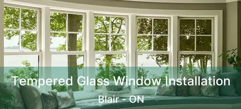  Tempered Glass Window Installation Blair - ON