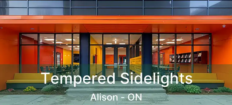  Tempered Sidelights Alison - ON