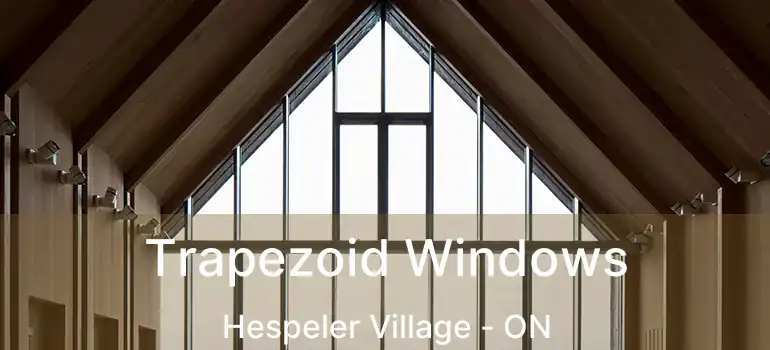 Trapezoid Windows Hespeler Village - ON