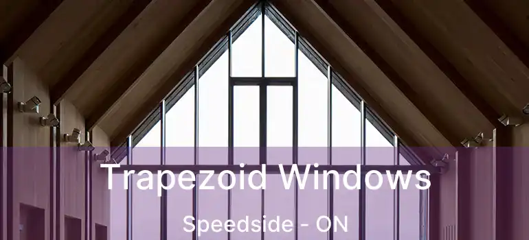  Trapezoid Windows Speedside - ON
