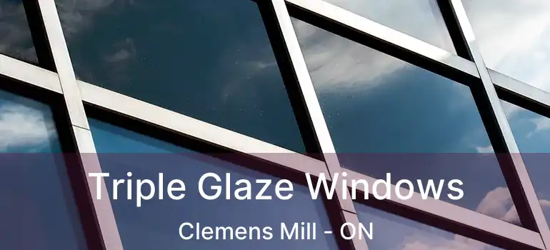  Triple Glaze Windows Clemens Mill - ON