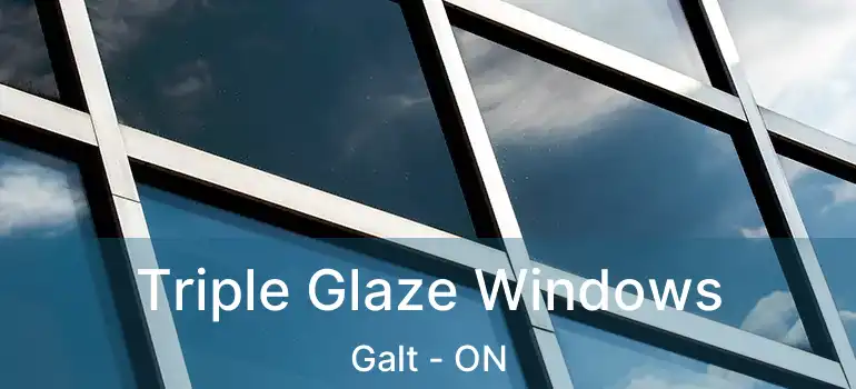 Triple Glaze Windows Galt - ON