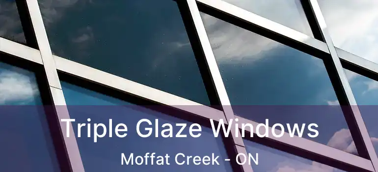  Triple Glaze Windows Moffat Creek - ON