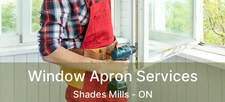  Window Apron Services Shades Mills - ON