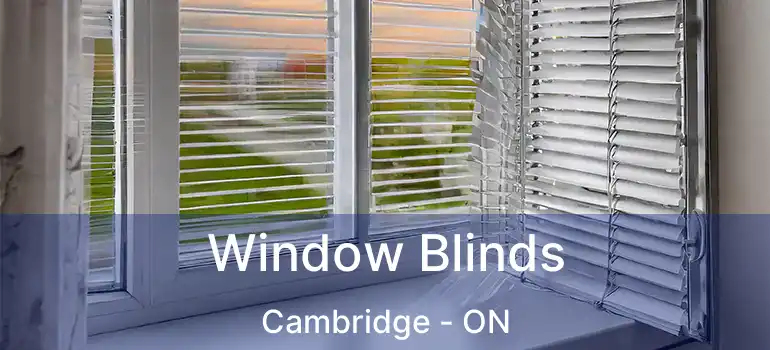  Window Blinds Cambridge - ON