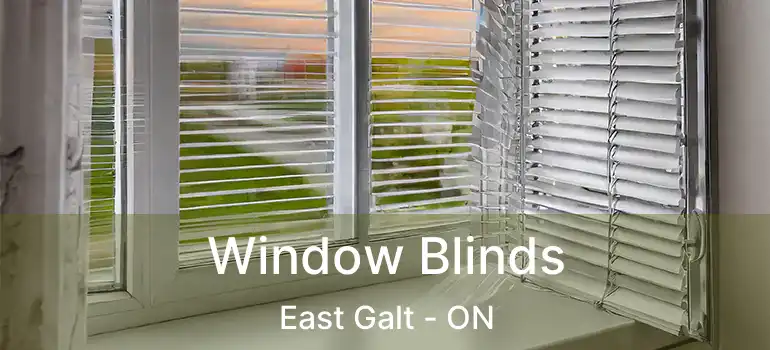  Window Blinds East Galt - ON