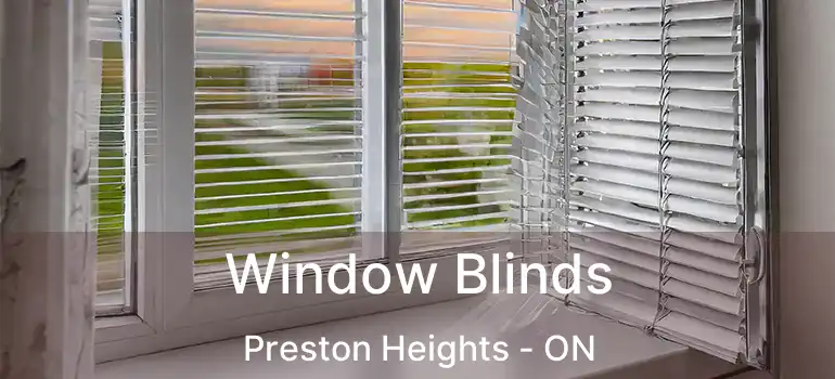 Window Blinds Preston Heights - ON