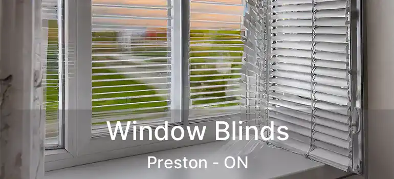  Window Blinds Preston - ON