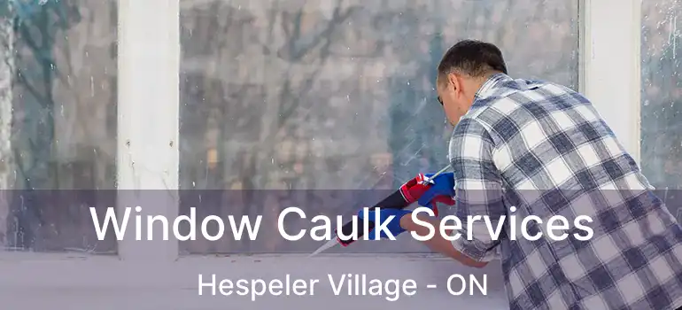  Window Caulk Services Hespeler Village - ON