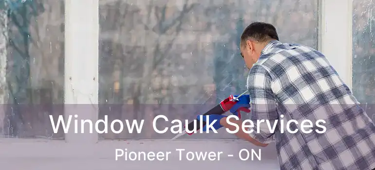  Window Caulk Services Pioneer Tower - ON