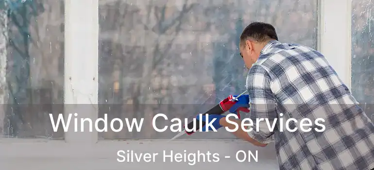  Window Caulk Services Silver Heights - ON