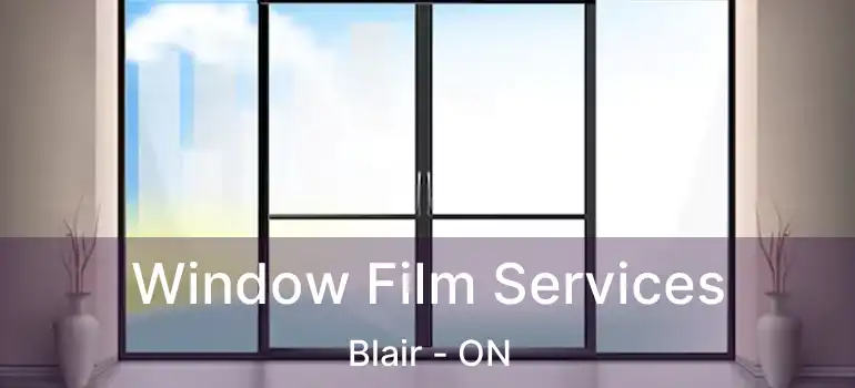  Window Film Services Blair - ON