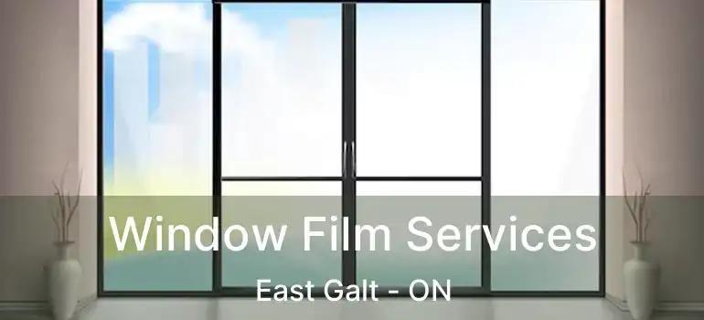  Window Film Services East Galt - ON