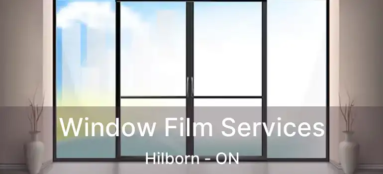  Window Film Services Hilborn - ON