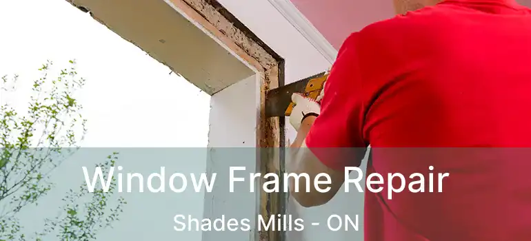  Window Frame Repair Shades Mills - ON