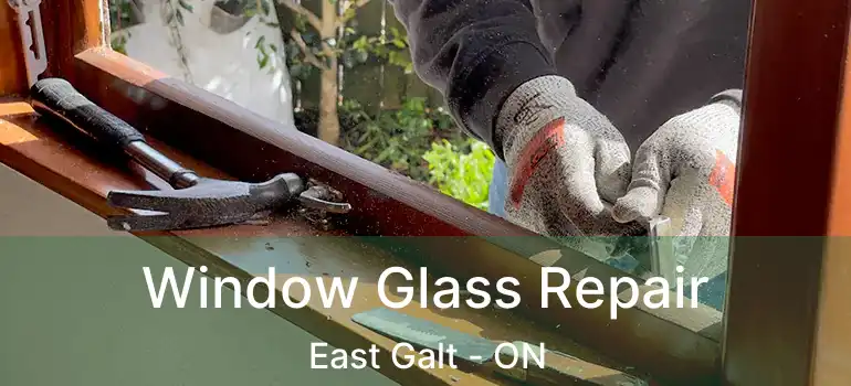  Window Glass Repair East Galt - ON