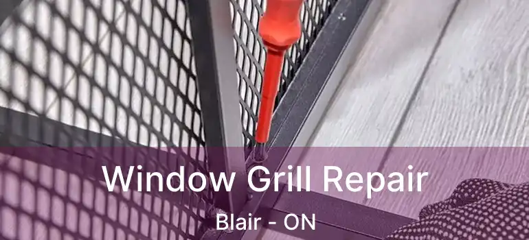  Window Grill Repair Blair - ON