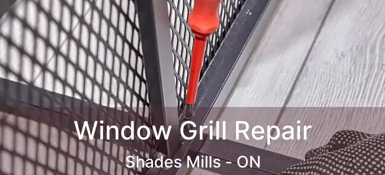  Window Grill Repair Shades Mills - ON