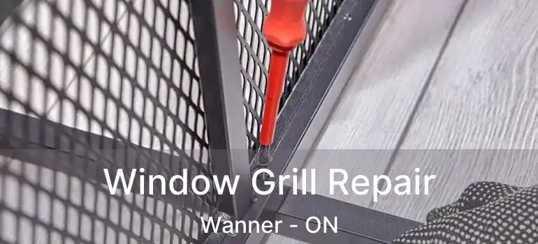  Window Grill Repair Wanner - ON