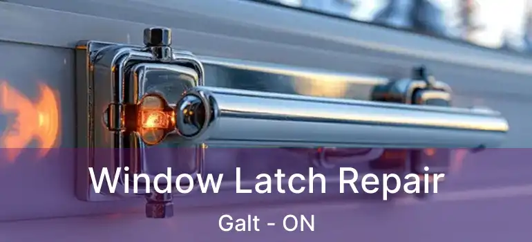  Window Latch Repair Galt - ON