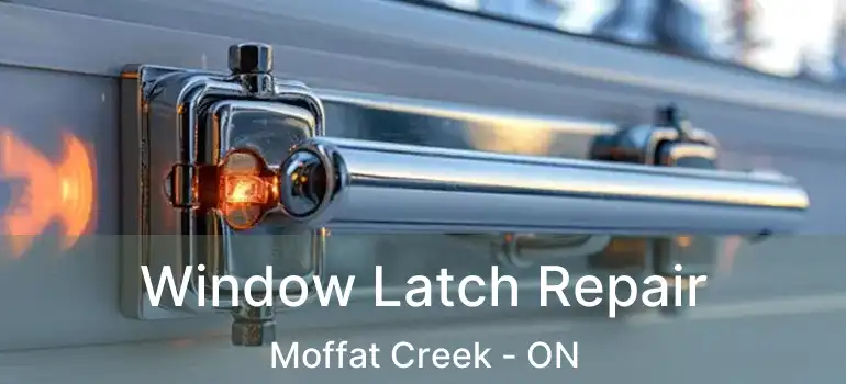  Window Latch Repair Moffat Creek - ON