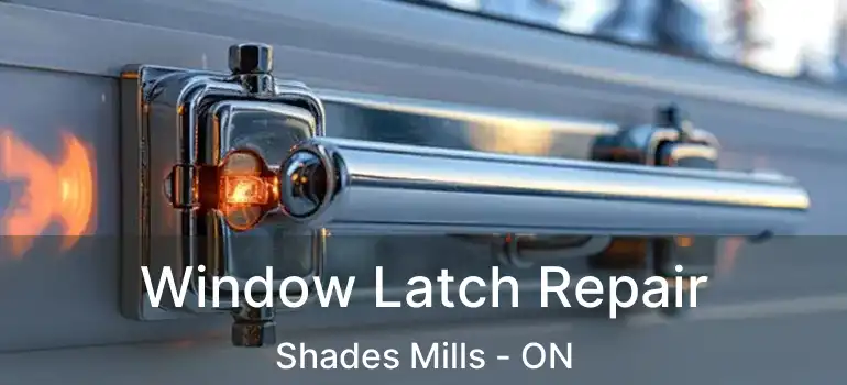  Window Latch Repair Shades Mills - ON
