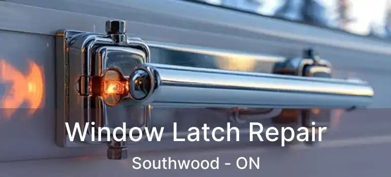  Window Latch Repair Southwood - ON